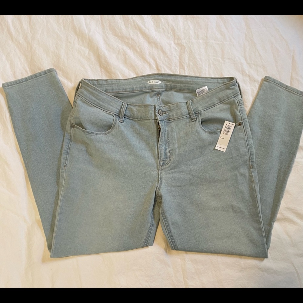 Old Navy Rockstar super skinny ankle jeans - 12 petite